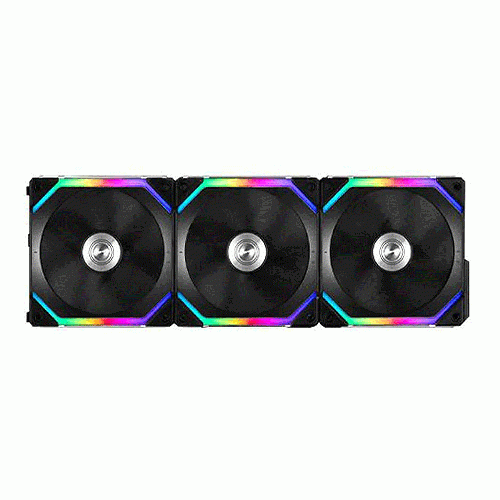 lian li UNI Fan SL 120 Triple Black FAN CASE