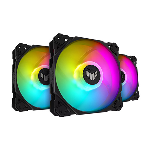 ASUS TUF Gaming TF120 ARGB Triple 120mm Fan Kit with ARGB Controller