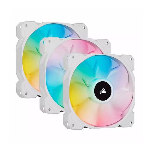 Corsair iCUE SP120 RGB ELITE White 3IN1 120MM Case Fan