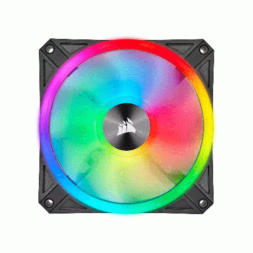 Corsair iCUE QL120 RGB 3 in 1 ARGB FAN WITH ICUE CONTROLLER Case Fan