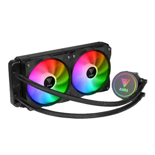 GAMDIAS AURA GL240 All-in-One RGB Liquid Cooler