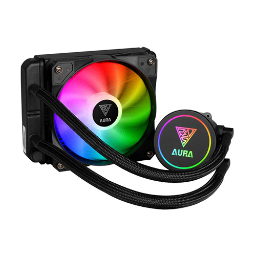 خنک کننده مایع پردازنده گیم دیاس AURA GL120 Gamdias AURA GL120 RGB CPU Liquid Cooler
