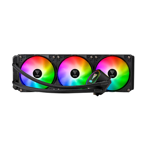 خنک کننده مایع پردازنده گیم دیاس AURA GL360 Gamdias AURA GL360 RGB CPU Liquid Cooler