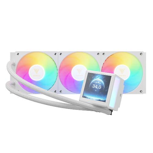 Gamdias CHIONE P5-360 WH CPU Liquid Cooler Fan