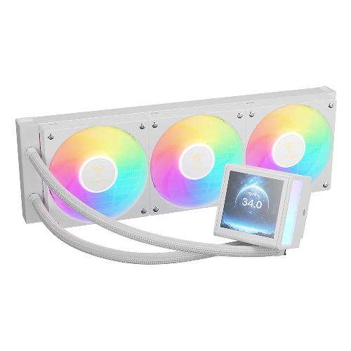 Gamdias CHIONE P5-360 WH CPU Liquid Cooler Fan