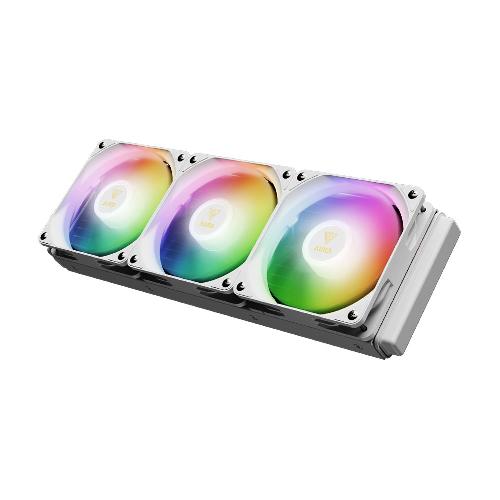 Gamdias AURA GL360 DIGITAL WH CPU Liquid Cooler Fan