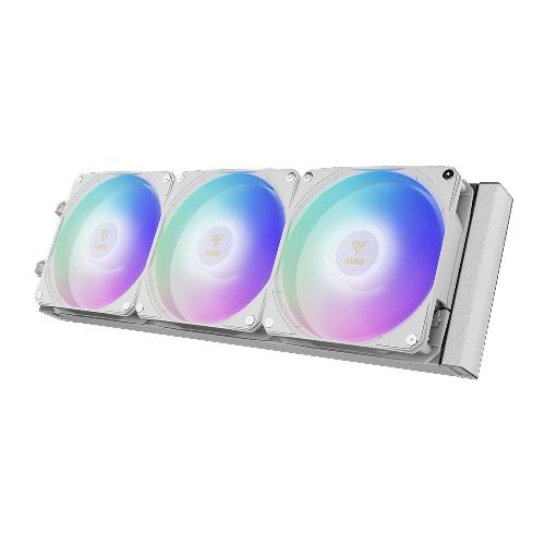 Gamdias AURA GL360 LCD WH CPU Liquid Cooler Fan