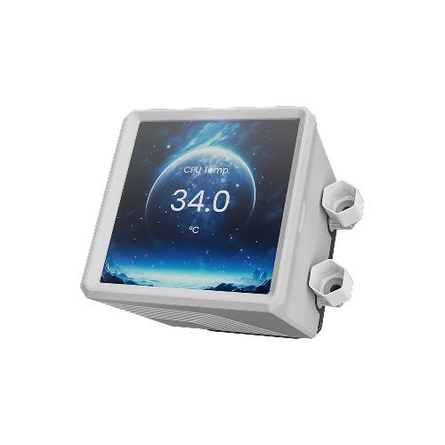 Gamdias AURA GL360 LCD WH CPU Liquid Cooler Fan