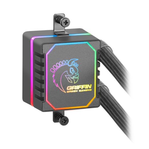 Green processor cooling model GLACIER 120 ARGB