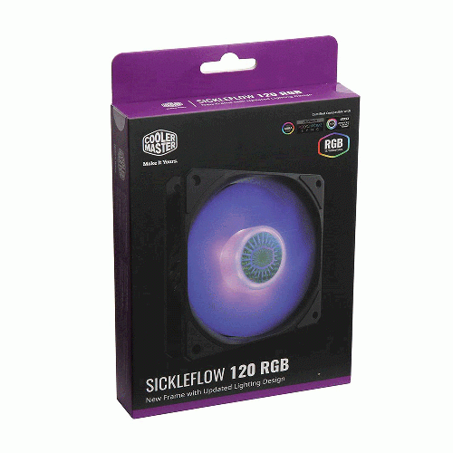 Cooler master SickleFlow 120 RGB Case Fan