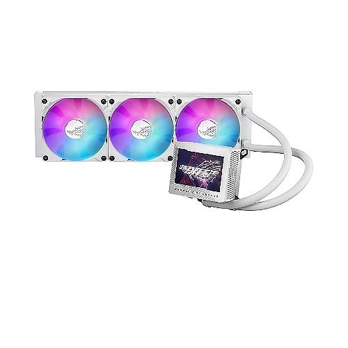خنک کننده مایع پردازنده ایسوس سفید ROG RYUJIN III 360 ASUS ROG RYUJIN III 360 White Liquid CPU Cooler