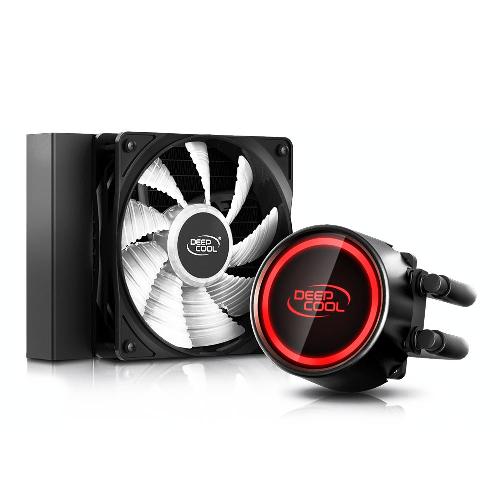 خنک کننده پردازنده دیپ کول مدل GAMMAXX L120T RED ِDeepCool GAMMAXX L120T RED AIO CPU Liquid Coolers