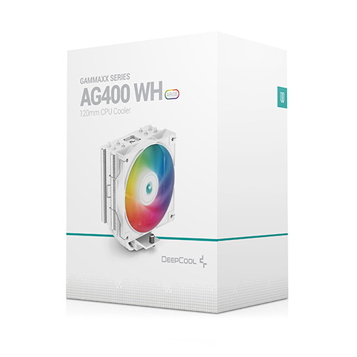 فن خنک کننده پردازنده دیپ کول AG400 WH ARGB Deepcool AG400 WH ARGB CPU Air Cooler