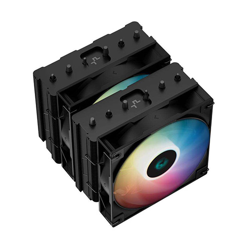 فن خنک کننده پردازنده دیپ کول AG620 BK ARGB Deepcool AG620 BK ARGB Dual Tower CPU Air Cooler