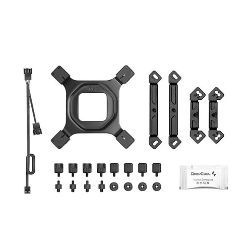 فن خنک کننده پردازنده دیپ کول AG620 BK ARGB Deepcool AG620 BK ARGB Dual Tower CPU Air Cooler