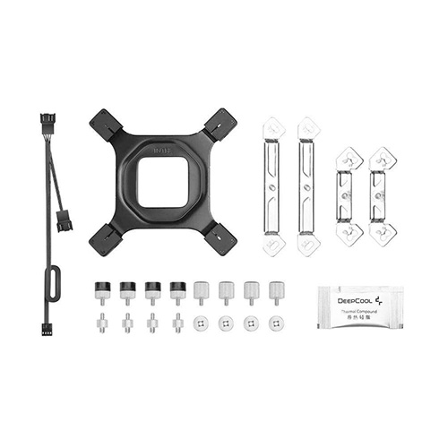 فن خنک کننده پردازنده دیپ کول AG620 WH ARGB Deepcool AG620 WH ARGB Dual Tower CPU Air Cooler