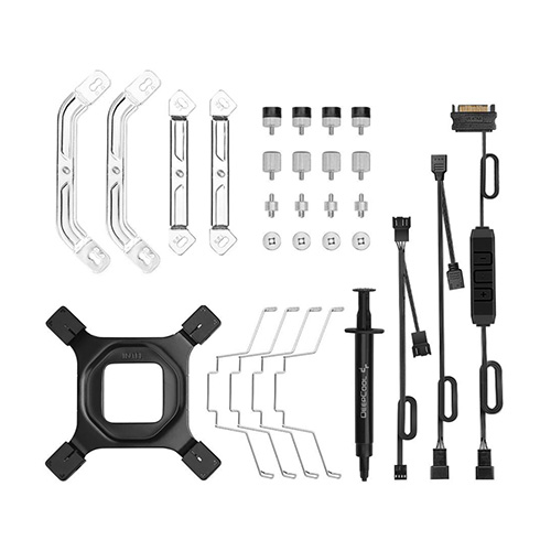 فن خنک کننده پردازنده دیپ کول AS500 PLUS WH Deepcool AS500 PLUS WH CPU Air Cooler