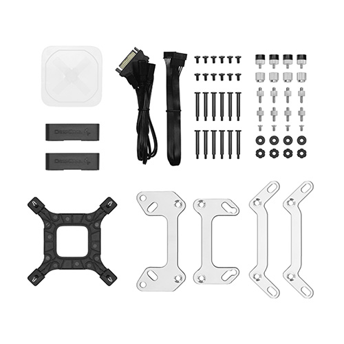 خنک کننده مایع پردازنده دیپ کول LS720 Deepcool LS720 360mm ARGB CPU Liquid Cooler