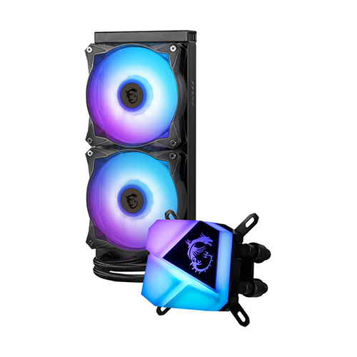 خنک کننده مایع پردازنده ام اس آی MAG CORELIQUID C240 MSI MAG CORELIQUID C240 240mm CPU Liquid Cooler