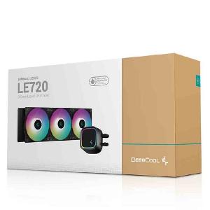 خنک کننده مایع پردازنده دیپ کول مدل LE720 ARGB Deepcool LE720 ARGB CPU Liquid Cooler