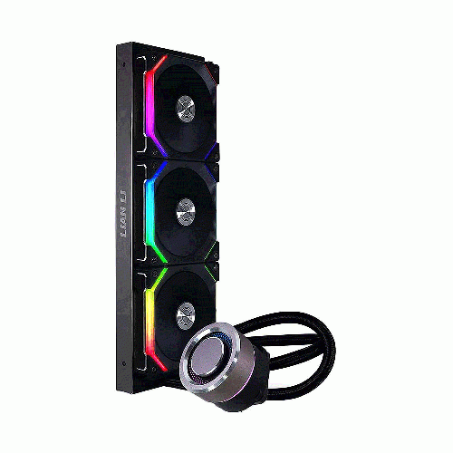 خنک کننده مایع پردازنده لیان لی مدل LIAN LI GALAHAD AIO 360 SL Edition LIAN LI Galahad 360 SL Edition Closed Loop AIO Liquid CPU Cooler Black