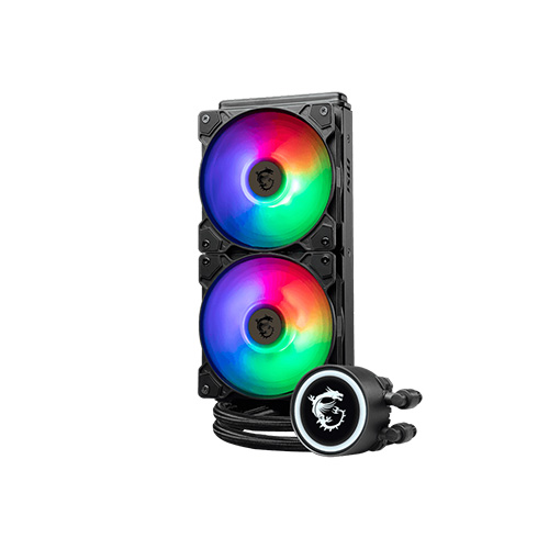 خنک کننده مایع پردازنده ام اس آی MAG CORELIQUID B240 MSI MAG CORELIQUID B240 240mm CPU Liquid Cooler