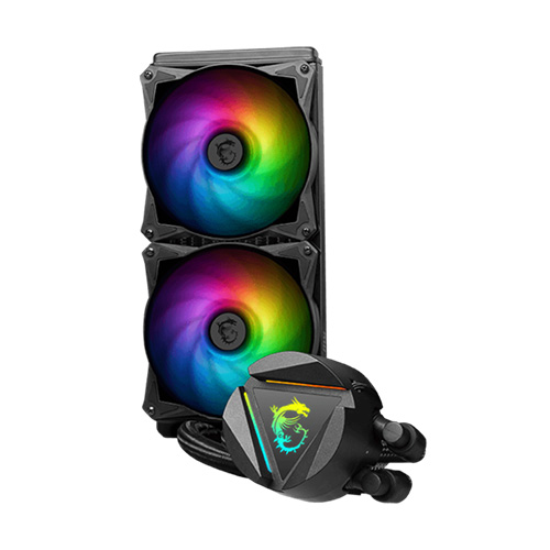 خنک کننده مایع پردازنده ام اس آی MAG CORELIQUID 240R V2 MSI MAG CORELIQUID 240R V2 240mm CPU Liquid Cooler