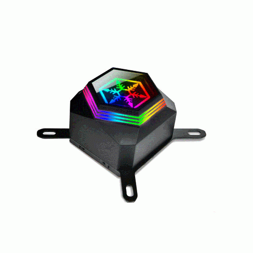 خنک کننده پردازنده سیلوراستون PF120-ARGB SilverStone PF120-ARGB 120mm All in One RGB CPU Liquid Cooler