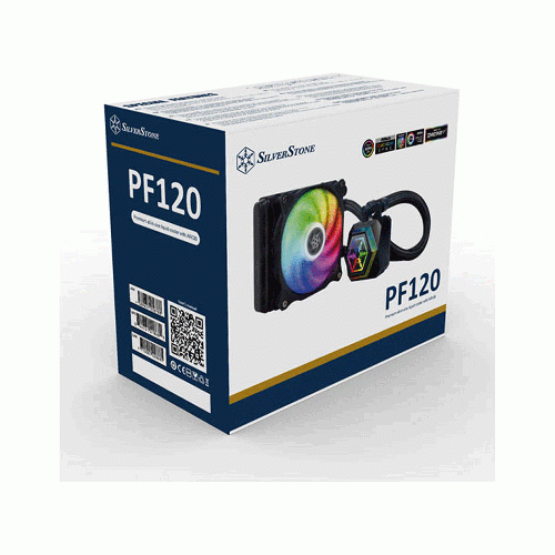 خنک کننده پردازنده سیلوراستون PF120-ARGB SilverStone PF120-ARGB 120mm All in One RGB CPU Liquid Cooler