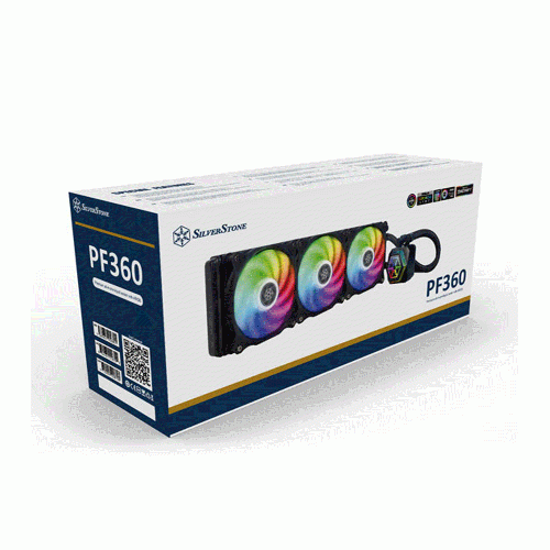 SilverStone PF360-ARGB 360mm All in One RGB CPU Liquid Cooler