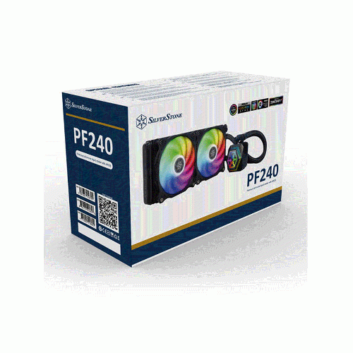 خنک کننده پردازنده سیلوراستون PF240-ARGB SilverStone PF240-ARGB 240mm All in One RGB CPU Liquid Cooler