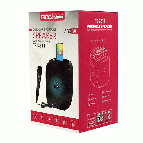 TSCO TS 2311 Bluetooth Portable Speaker