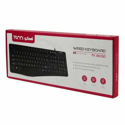TSCO TK 8030 Wierd Keybord