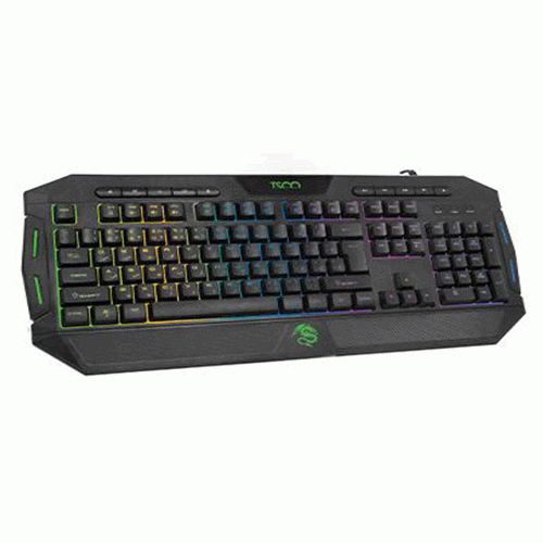 کیبورد باسیم گیمینگ تسکو 8124 TK TSCO TK8124GA Gaming Keyboard