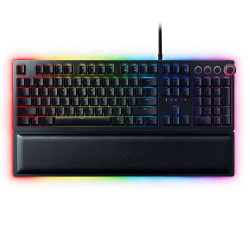 کیبورد گیمینگ ریزر مدل HUNTSMAN ELITE Purple Switch Razer Huntsman Elite Purple Switch