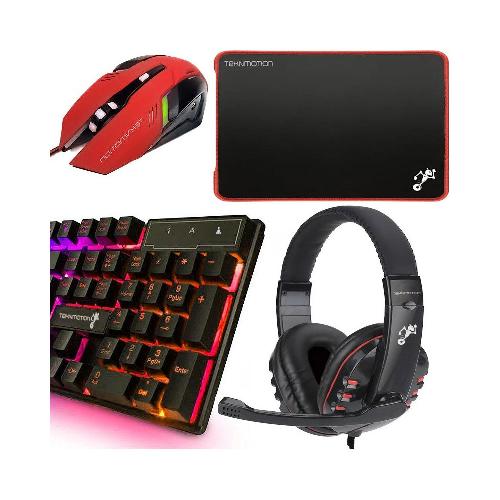 Teknmotion Bundle 4 IN 1 Backlit Gaming