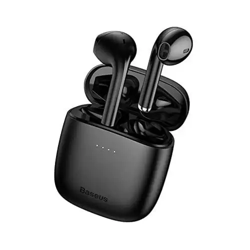هدفون بی سیم باسئوس ENCOK W04 PRO BASEUS ENCOK W04 PRO Wireless Headphones with Wireless Charging case