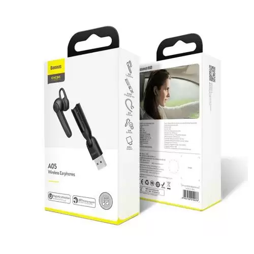 هدفون بلوتوثی باسئوس با داک شارژ NGA05 Baseus A05 Encok Vehicle-mounted Wireless Earphones NGA05-01