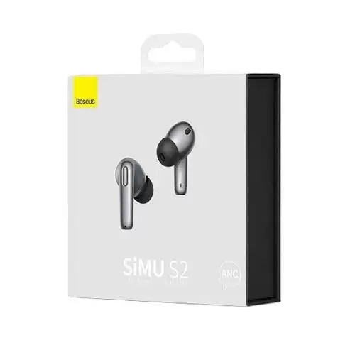 Baseus S2 SIMU ANC TWS Bluetooth Earphones NGS2-0G