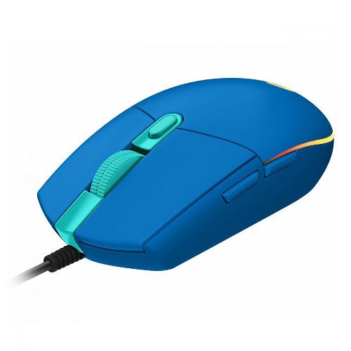 Logitech G203 Blue lightsync RGB Wired Gaming Mouse