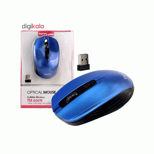 موس بی سیم TSCO TM 666W TSCO TM 666W Wireless Mouse