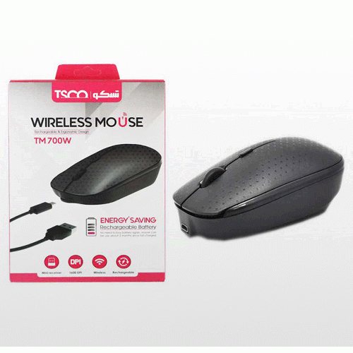 ماوس بی سیم تسکو TM 700W TSCO TM700w Wireless Mouse
