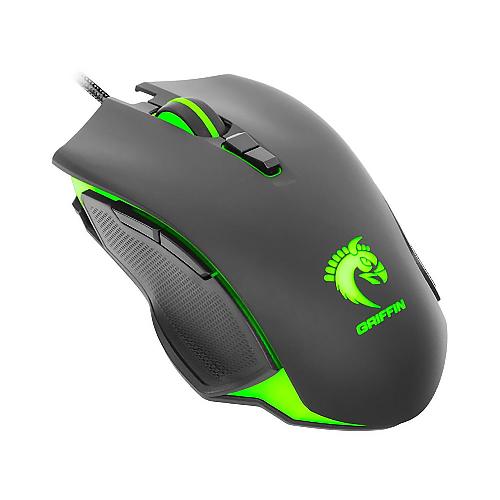 Green GM604 RGB Gaming Mouse