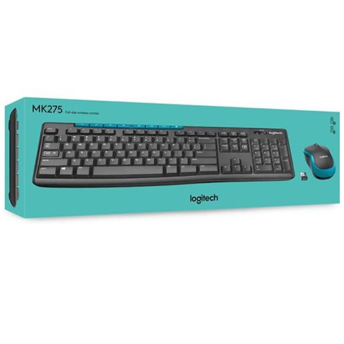 Logitech MK275 Wireless Keyboard and Wireless Mouse