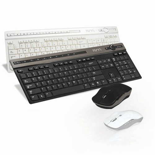 موس و کیبورد بی سیم TSCO TKM 7106 TSCO TKM 7106 Wireless Multimedia Keyboard