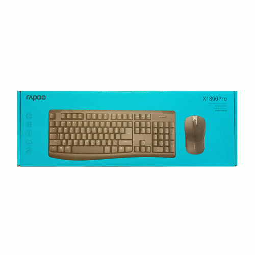 Rapoo X1800PRO Wireless Keyboard and Mouse