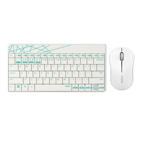 Rapoo 8000M Wireless Optical Mouse and Keyboard