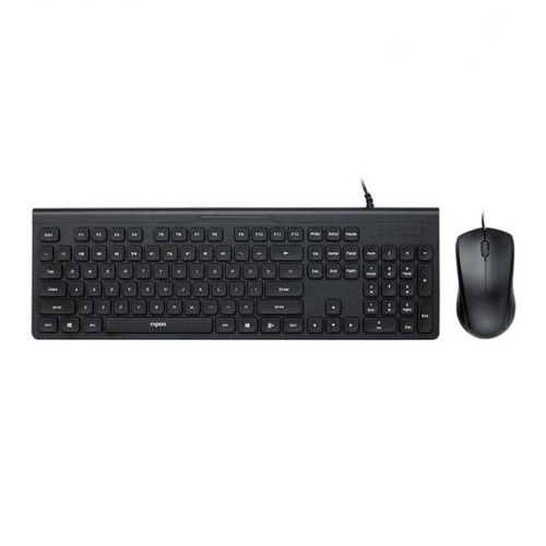 Rapoo NX2100 Optical Wired Mouse and Keyboard