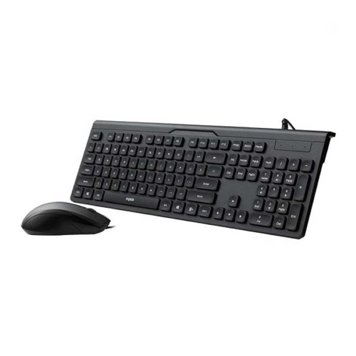 Rapoo NX2100 Optical Wired Mouse and Keyboard