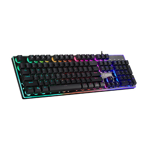 Rapoo V52Pro Membrane RGB Gaming Keyboard